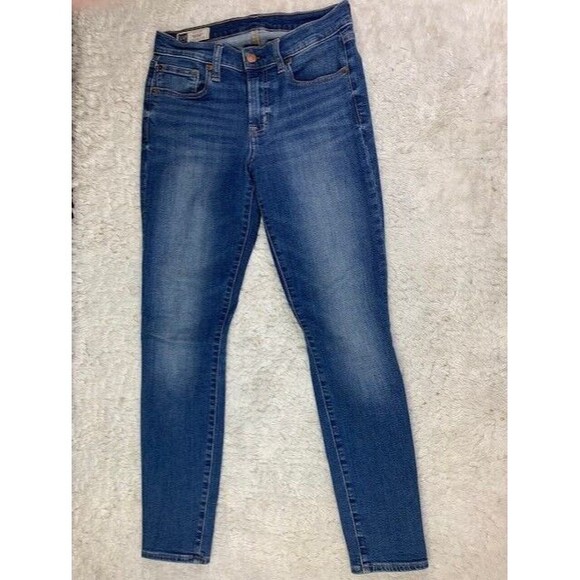 GAP Denim - Gap Size 27 4 Womens Jeans True Skinny Mid Rise Stretch Med Wash